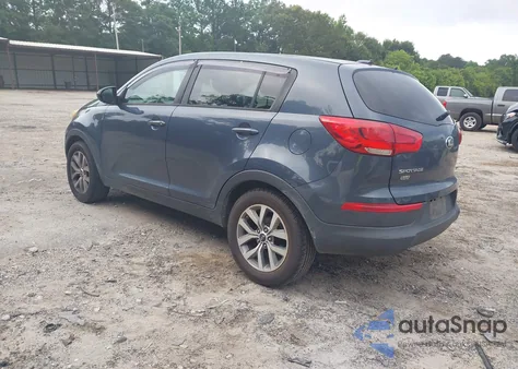 2016 Kia Sportage Lx from USA, damaged, VIN KNDPB3AC4G7852467